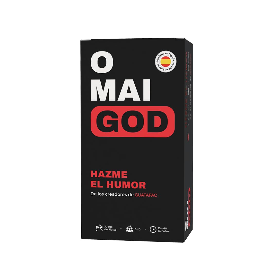 ATM Gaming Omaigod - Juegos de Mesa para Adultos - Ríe sin Parar con Este Juego de Cartas de Humor y Diversión - Regalo Original