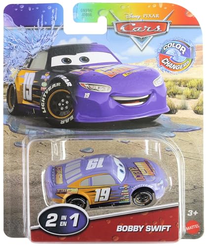 Disney Cars 2026 Color Changers Piston Cup Racer Octane Gain #19 Bobby Swift - image 1
