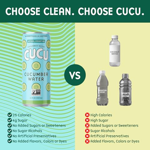 Image of CUCU Cucumber Water 11 fl oz Can