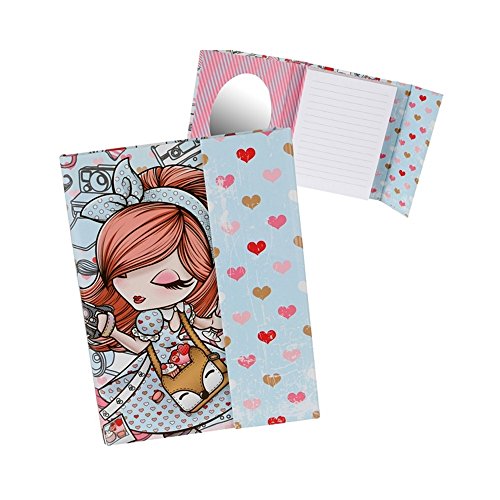 Kimmidoll love - carnet et son miroir nut meg