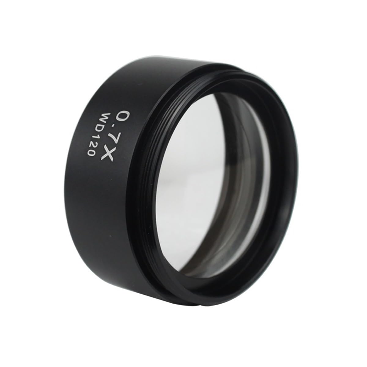 Kit de accesorios para microscopio WD165 0.5X 0.7X 2X Lente Barlow Lente de microscopio estéreo Accesorios Lente Rosca de 48 mm portaobjetos de microscopio (Size : 0.7X)