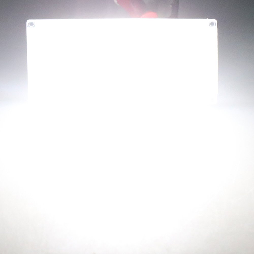 PolarLander 1 Coppia Targa automobilistica 18 LEDWhite 6000k Luce targa Compatible for BMW Serie 3 E46 2D M3 Facelift