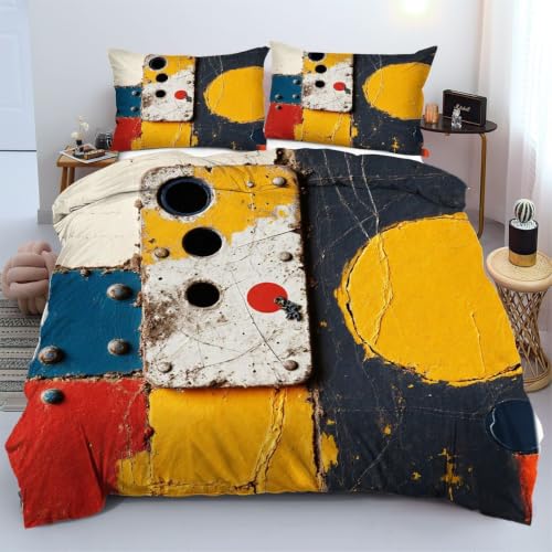 Housse de Couette 90x190 Graffitis Colorés Lit Enfant - 2