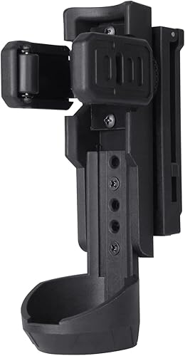 Funda de spray de pimienta, soporte de aerosol OC de servicio de polímero, bolsa giratoria de extracción rápida para gas pimienta MK4, color negro