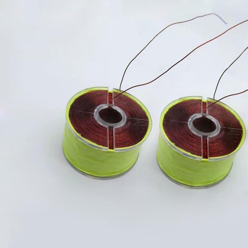 2PC 35 * 10 * 20mm Inductance Coil Magnetic Levitation Coil 1000 Turns DIY Full Copper Core Suspension Coil Line Diameter 0.35mm