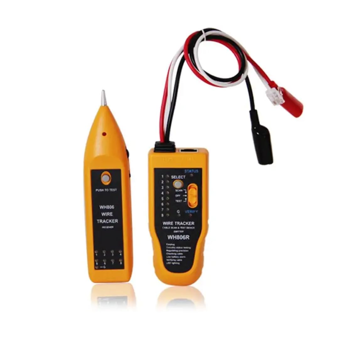 OneLink Network wire Tracker (RJ45) UTP/STP/Cat5/Cat6 and Telephone (RJ11) Line Finder Diagnose Tone Tracer Cable Tester-picture-14