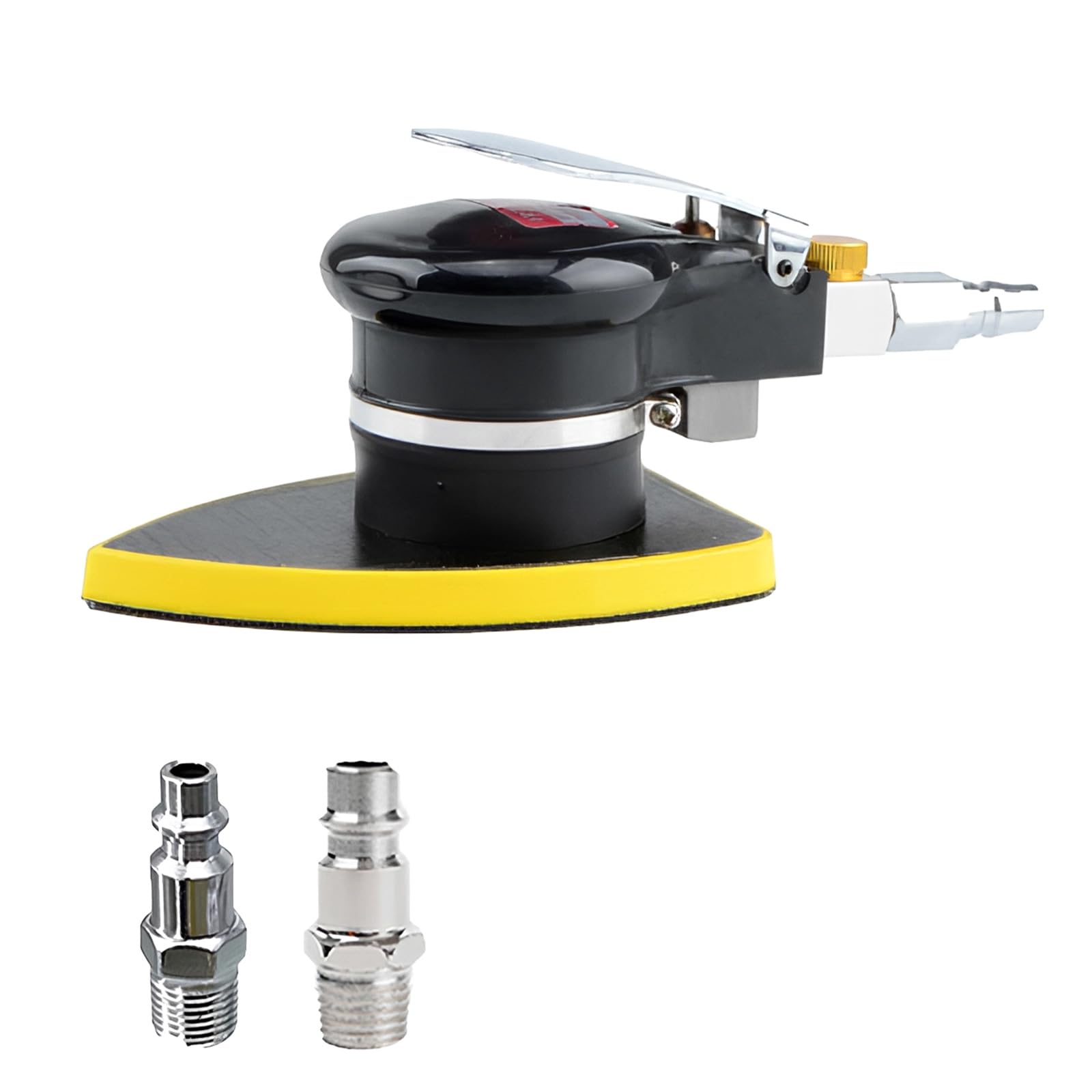 Zepfjhe Big Triangle Industrial Pneumatic Sander Industrial Grade Sandpaper Machine Size Triangular Square Waxing Polishing Machine Pneumatic Air Propelled Tool