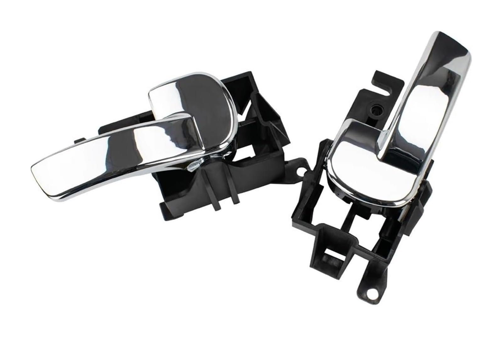 TYTYASS Inner Door Handle Inner Door Handle 80671-4X02B 806714X02B 80670-4X02B 806704X02B for Nissan for Navara D40 for Pathfinder 2004-2014(L and R)