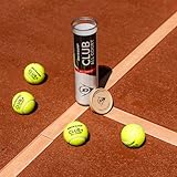 DUNLOP Tennis Ball Club All Court - for sand, hard court and lawn (4 balls) - Image 2