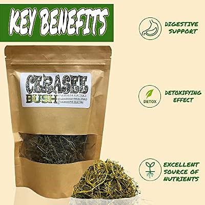 Cerasee | Bitter melon | Bush Tea | Wildcrafted from Jamaica | Responsible Harvested | Resealable Packaging Ensures Freshness | Momordica Charanta | 100% Natural | 1oz