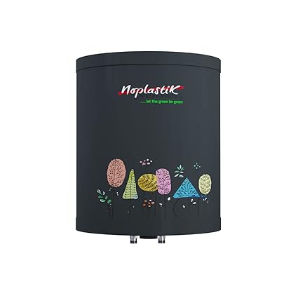 Cascade NoplastiK 15 Ltrs Storage Water Heater (Geyser) with Dual mounting Options and FREE Installation | Stainless Steel Inner and outer Body | 9 Bar Pressure Compatible