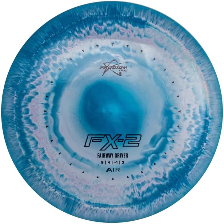 Prodigy Disc FX-2 AIR | Lightweight Disc Golf Fairway Driver | Overstable Flight in All Conditions | New Lightweight Plastic | Alternative to Firebird | Colors May Vary