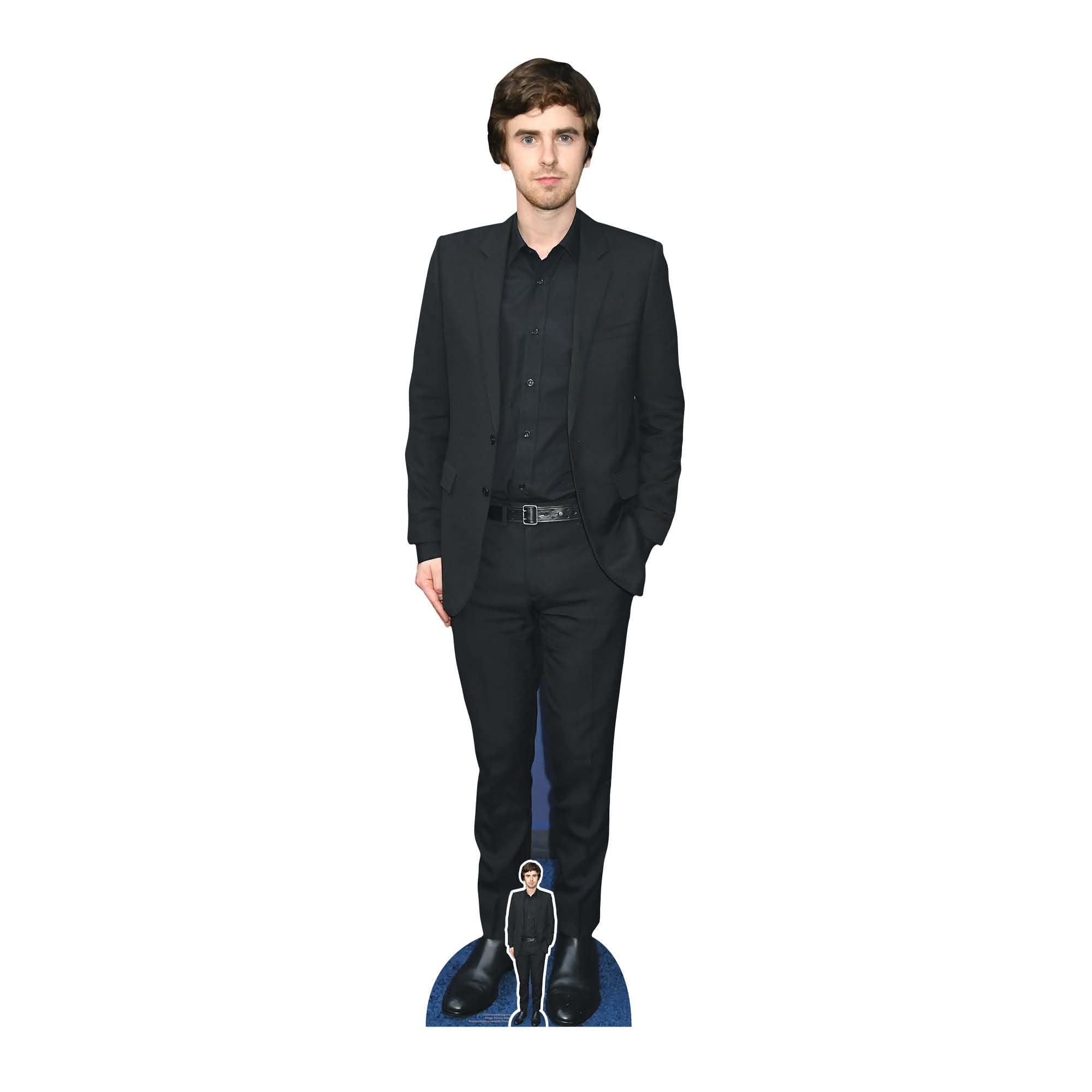 STAR CUTOUTS CS936 Freddie Highmore Lifesize with 1 x Free Mini Cardboard Cut Out