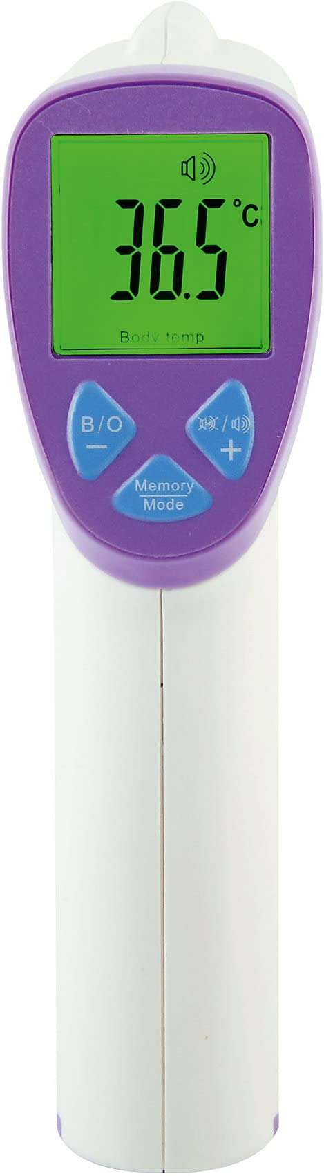 EASYPIX, Termómetro Digital, Médico Termómetro Infrarrojos Lecturas Instantáneas, Termómetro Frente con Pantalla LCD.
