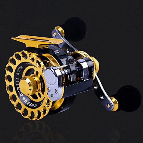Inline Ice Fishing Reel Right/Left In Line Ice Reel With 8+1 Ball Bearings (Right) #TOP4