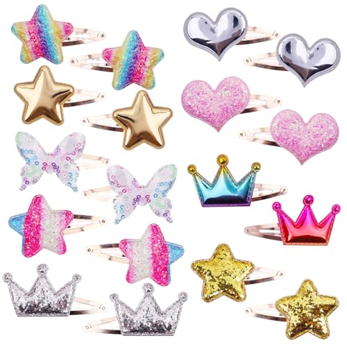 Pinzas de Metal para Cabello - Set 18 piezas