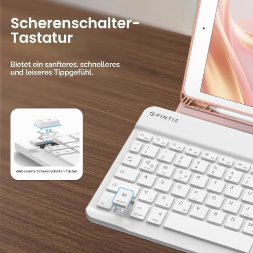 FINTIE Hülle mit Tastatur für iPad 9./8./7. Generation (10.2 Zoll) – Ansicht 6