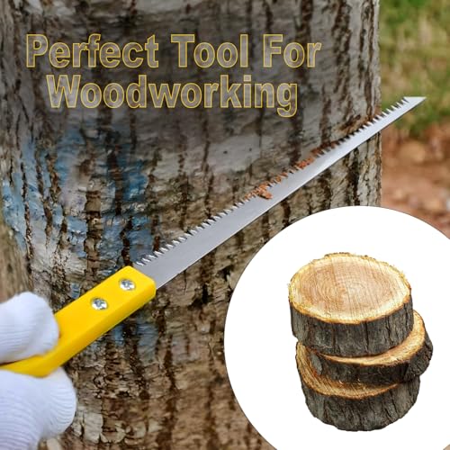 Image of Oblivion Garden Pruning Saw - Tree Pruner with Pole Slot, Lightweight Hand Tool for Branch Cutting, Durable Sharp Blades for Gardening, Wood Cutting, and Heavy-Duty Shearing (34 Cm)