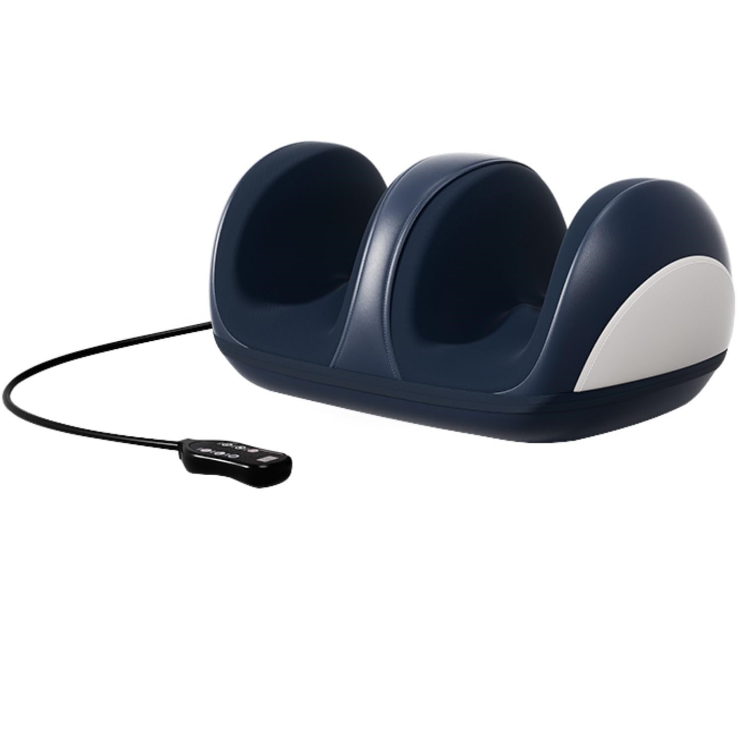 Peng General Foot and Calf Massager with Heat, Shiatsu Electric Kneading Foot Massager Machine for Plantar Fasciitis, Pain Relief, Promotes Blood Circulation, Wired Remote(Blue)