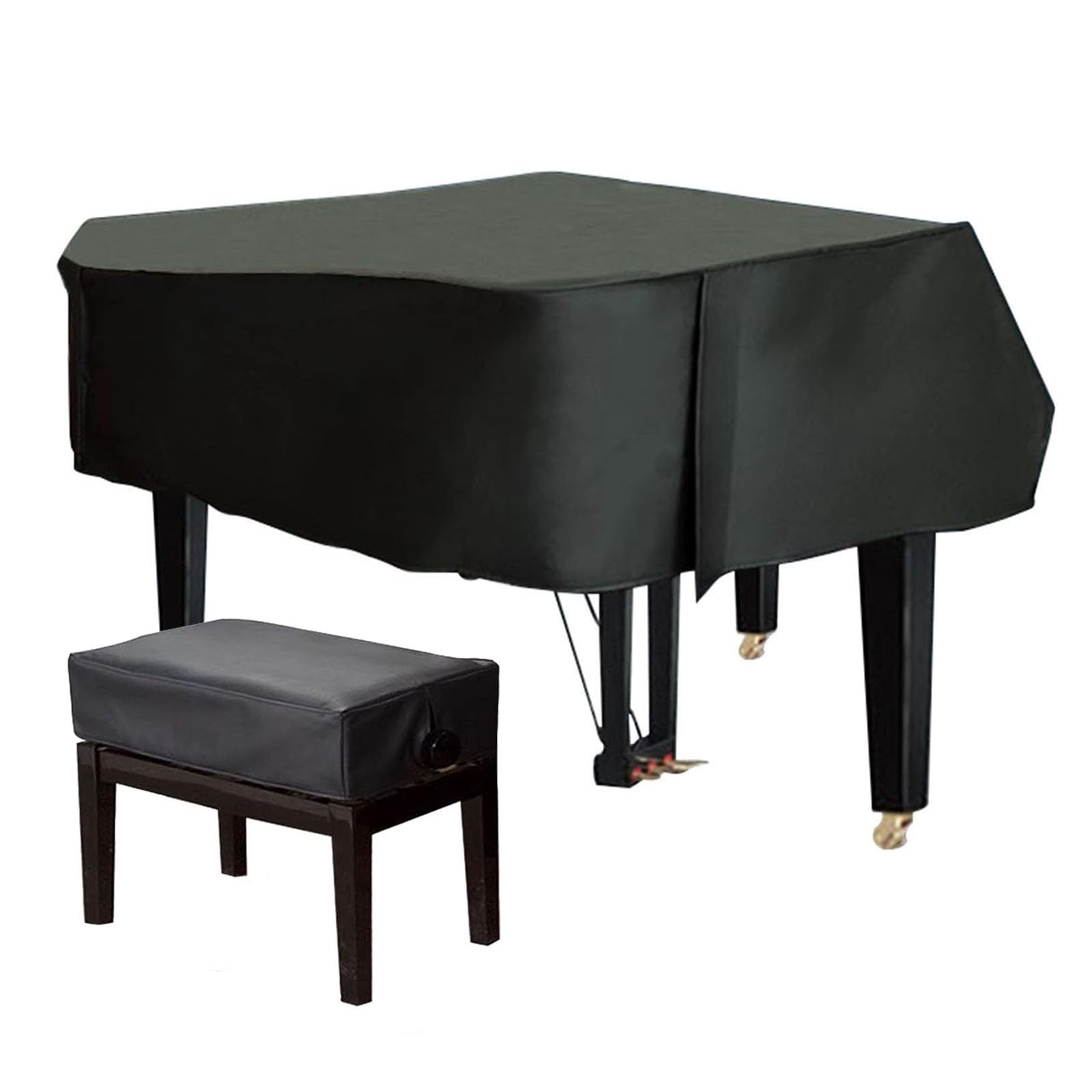 Copertura Per Pianoforte A Coda Con Copertura Per Sgabello