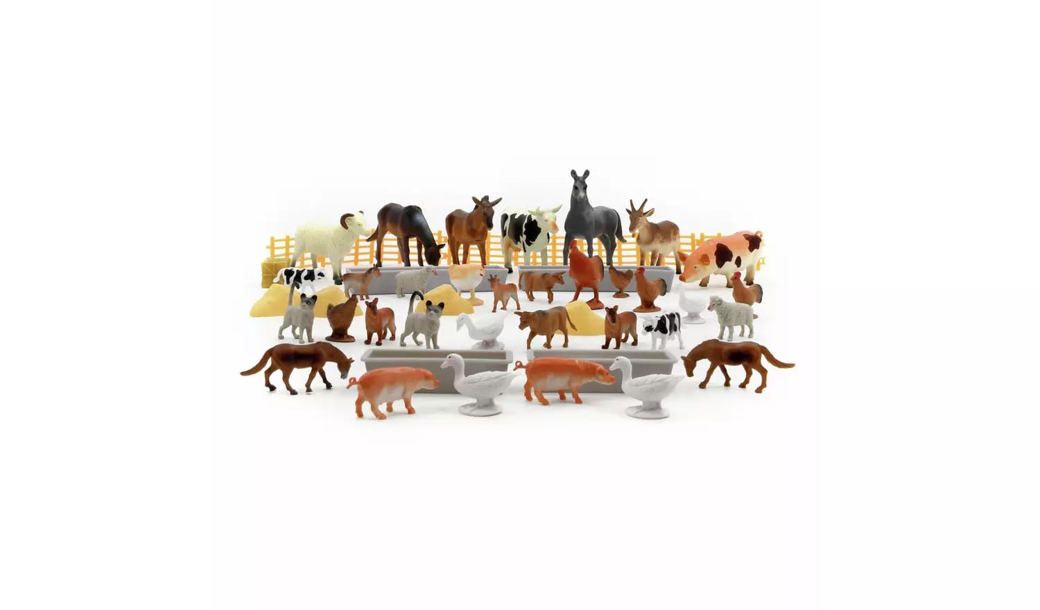 Chad Valley Farm Animals Bucket 50 pieces
