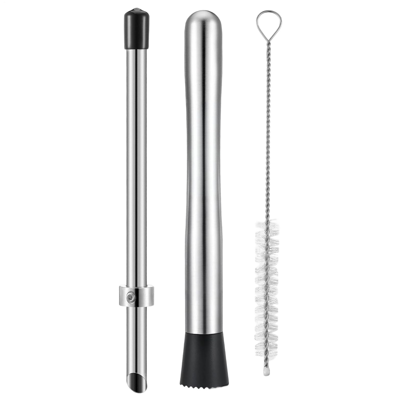 Perforatrice de paille ergonomique pour boissons et cocktails maison
