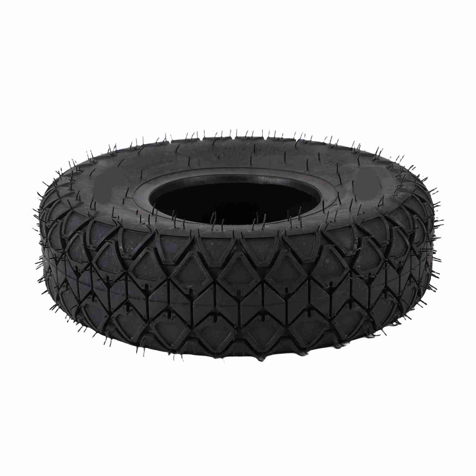 Neumático para Quitanieves 14x4.00-6 Construcción de Capas a Prueba de Pinchazos, Neumático sin Cámara Robusto para Tractor de Césped con Excelente Agarre y Antideslizante,