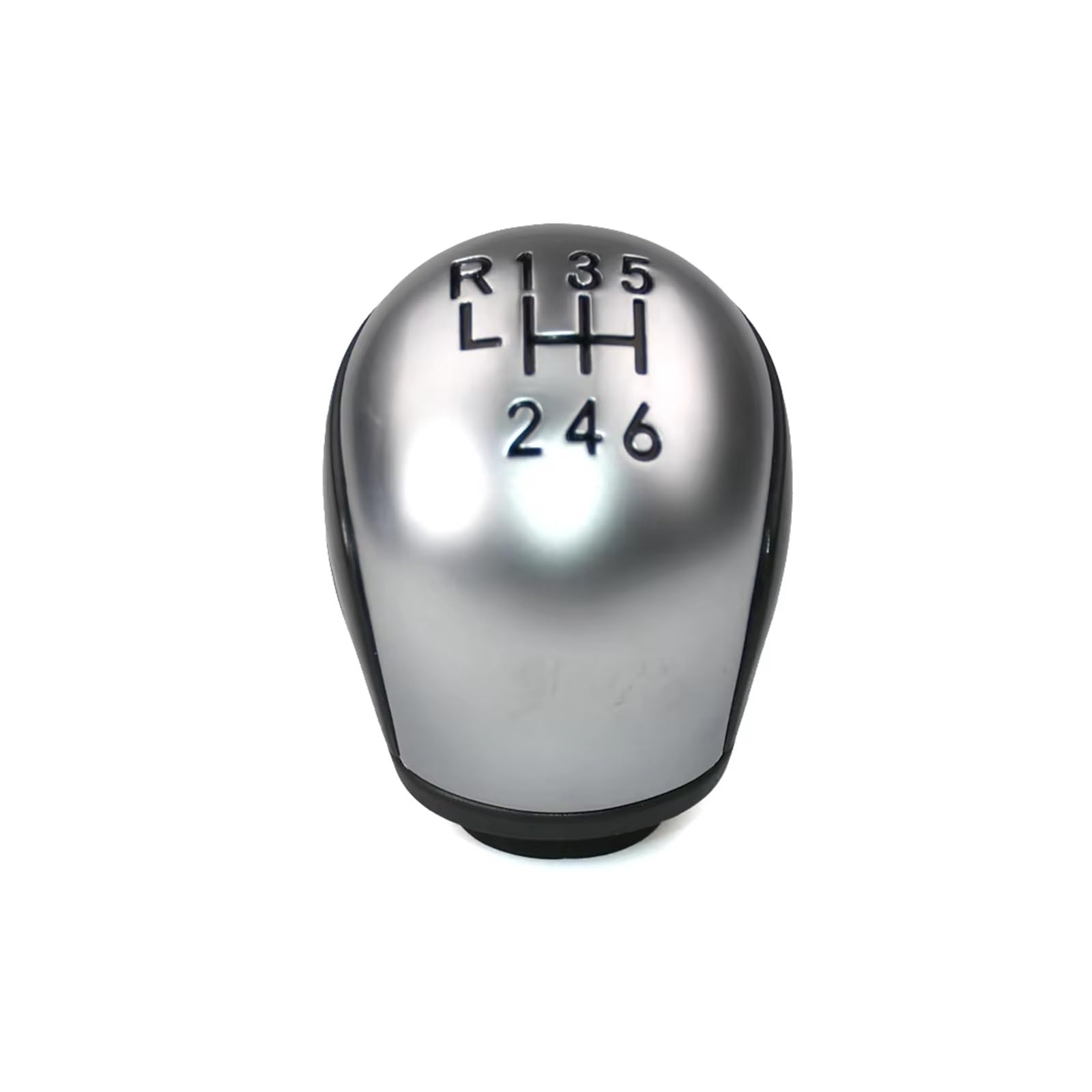 GHQFROP Transmission Gear Shift Knob for Peugeot 407 for RCZ 5 6 Speed Gear Stick Shift Knob Manual Car Shifter Lever Car Gear Stick Knob(6 Speed)