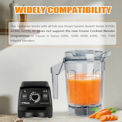 Contenedor de reemplazo 64oz para licuadora Ascent miniatura 6