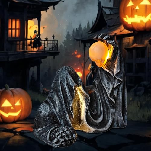 Décorations de statue d'Halloween pour briser la monotonie du bureau