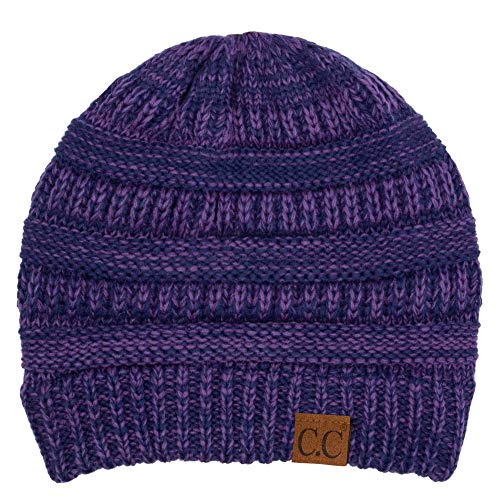 Image of Hatsandscarf CC Exclusives Solid Color Beanie Tail Hat for Adult (MB-20A)