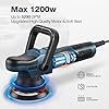 GEVEELIFE Buffer Polisher, 15mm Dual Action Random Orbital Polisher, 5 Inch/6 Inch Car Detailing Kit, 6 Variable Speed 2000-5200 RPM – Professional Car Buffer for Trucks and SUVs #2