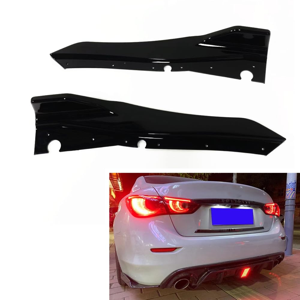 Spoiler boczny tylnego zderzaka, osłona rozgałęźników dla Infiniti Q50 2018-2022 wszystkie modele