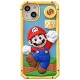 Ultra Thick Soft Silicone Case for Apple iPhone 14 Pro Max 6.7 Game 3D Cartoon Anime Yellow Color Super Cute Fun Cool Cute Lovely Adorable Unisex Kids Girls Boys