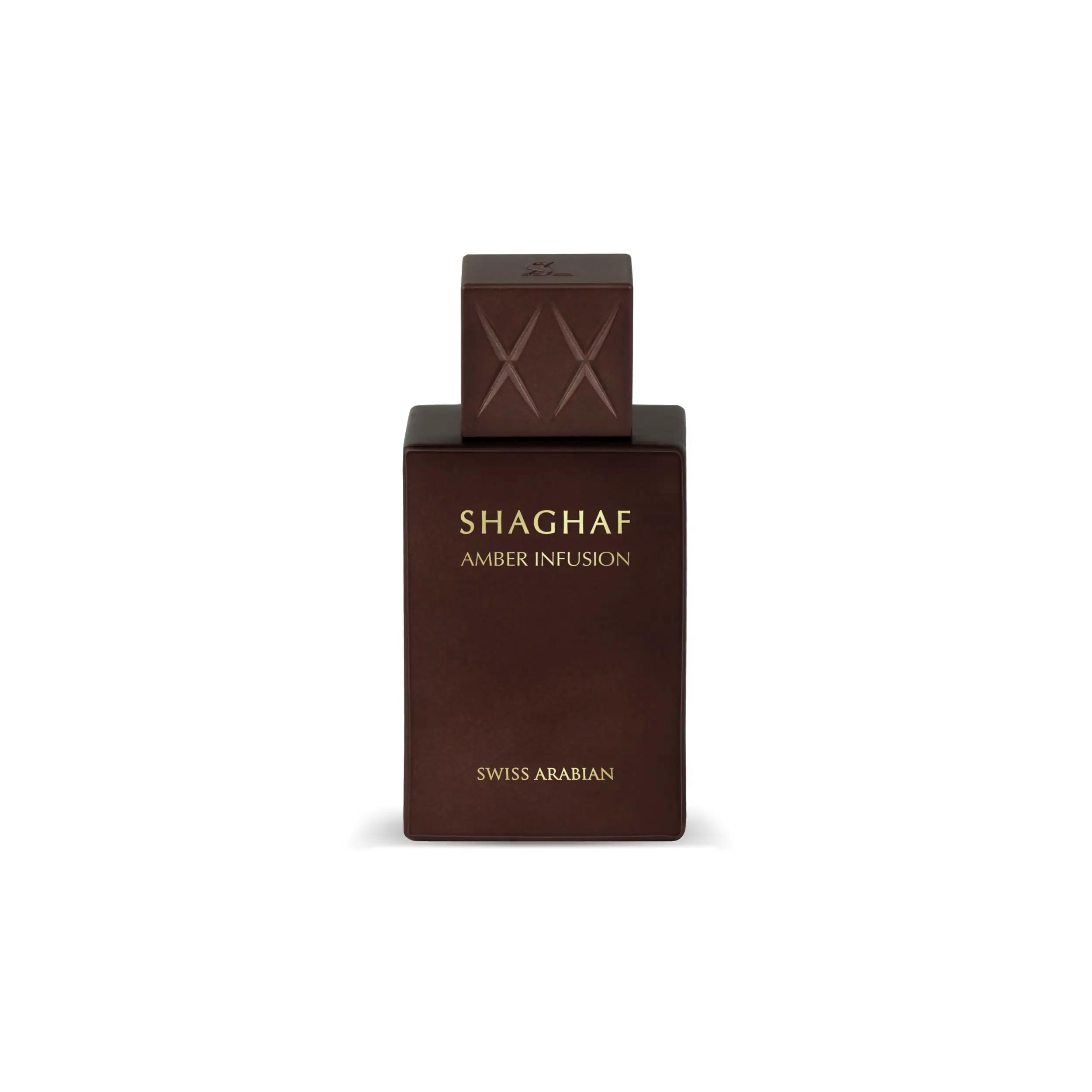 Shaghaf Amber Infusion Eau de Parfum Unisex – 25ml Travel Miniature | Golden Amber Leathe…