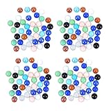 Billes en verre colorées : ces billes offrent un mélange de couleurs éclatantes, parfaites pour décorer une table de fête ou remplir un vase. elles sont idéales pour sublimer votre décoration et vos soirées jeux à la maison. perles de verre mélangées, billes décoratives pour aquarium