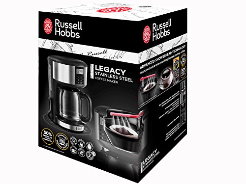 Russell Hobbs 20681-56 Cafetera de Filtro, Acero Pulido, plástico, Gris - Imagen 3