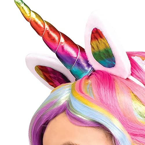 Disfraz de unicornio con lentejuelas para niñas Fun World miniatura 6