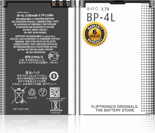 Image of Original BP-4L Battery for Nokia E52, E55, E61, E61i, E63, E71, E71X, E72, E72i, E73, E90, E90i, E95, N97, N97i, N810, 6760 MBT-5979 Battery with 6 Month Warranty*** (P96)