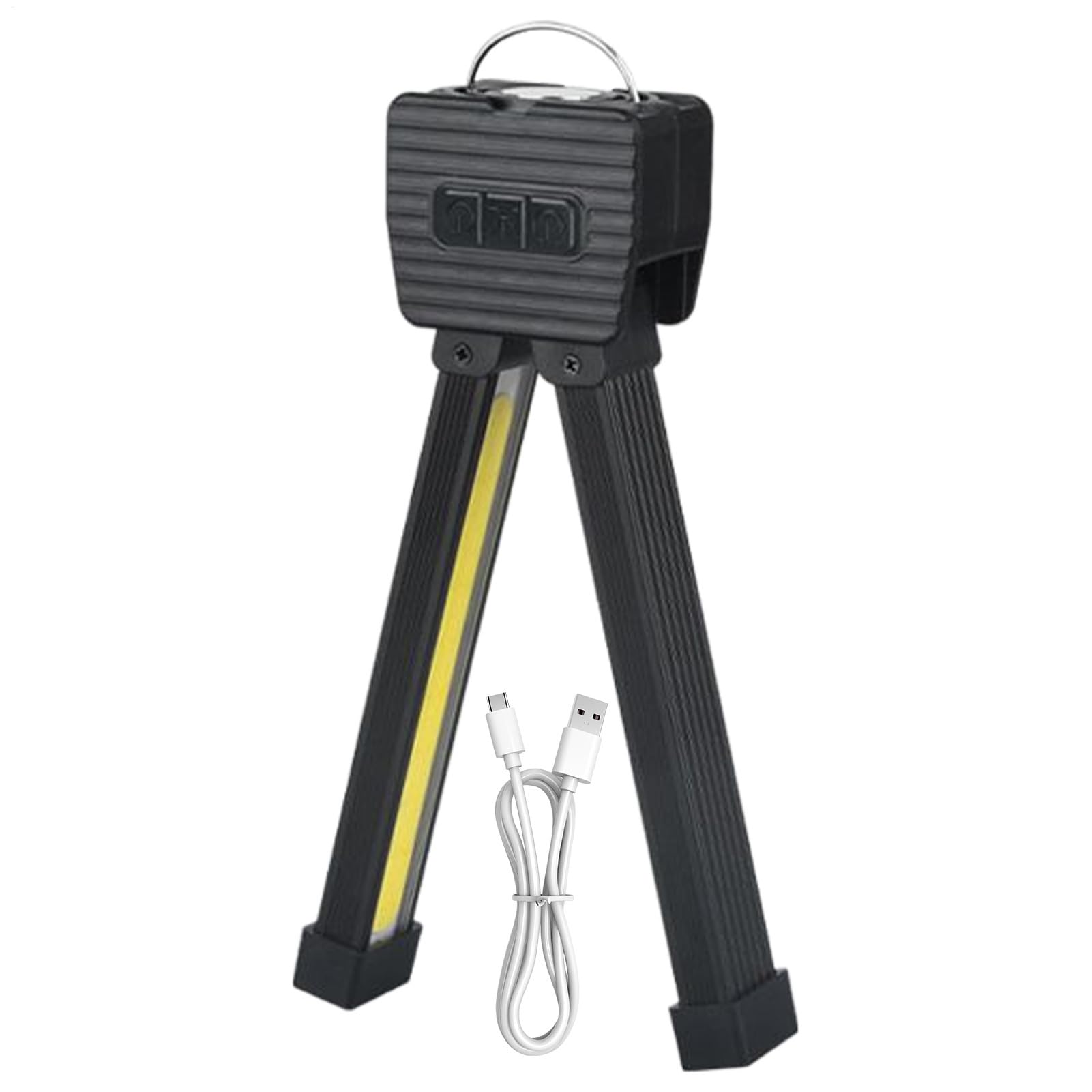 Pcingsia Gym Lamp Light,Waterproof Portable Gym Lamp for Posing, Portable Magnetic Led Flashligh, 180 Degree Folding Worklight with Hook
