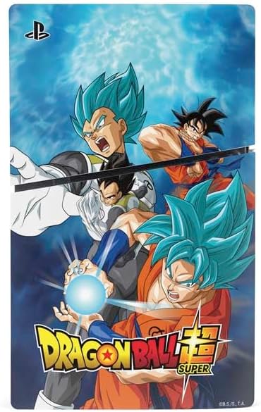 Skinit Decal Gaming Skin Compatible with PS5 Slim Digital Edition Console - Officially Licensed Dragon Ball Super Goku Vegeta Super Ball Design