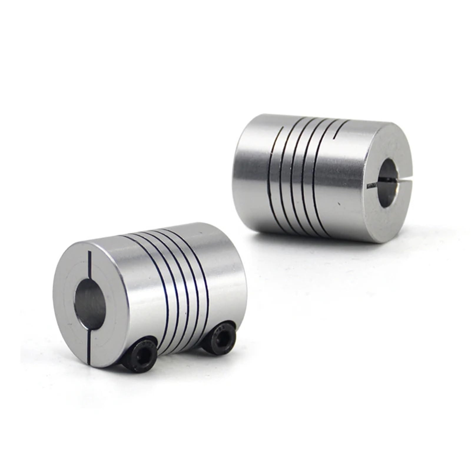 Accoppiamento albero in lega di alluminio Giunto encoder accoppiatore motore 8mm D25L30 elastico Foro interno 5mm 6mm 9mm 10mm 12mm
