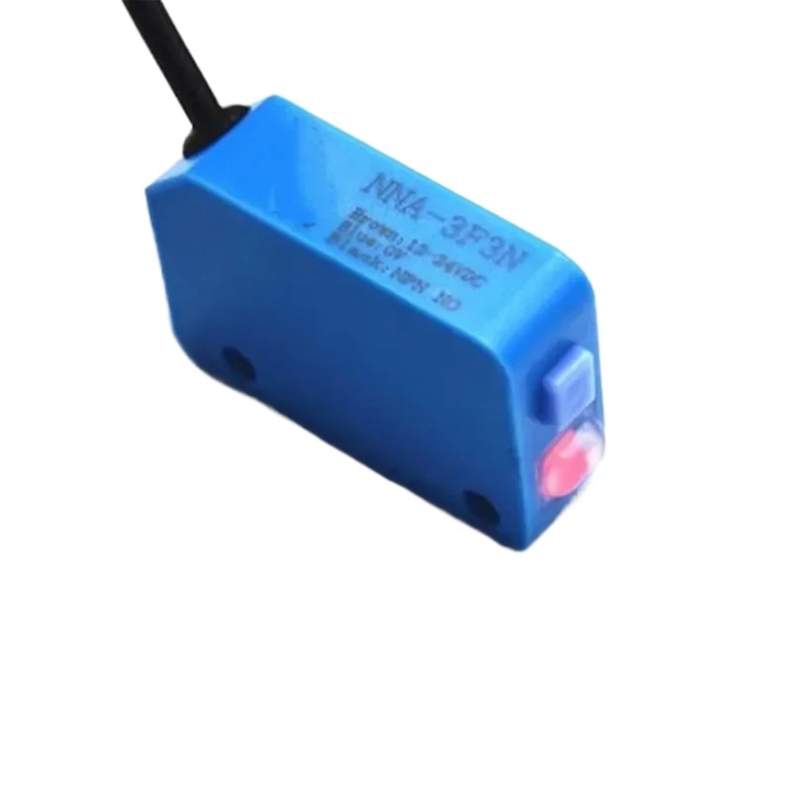 PXQCHAVLN 1pc Photoelectric Switch Sensor One Key Color NNA-3F3N Background Suppression Transparent Detection NNA-3F3P(NNA-3F3N NPN)