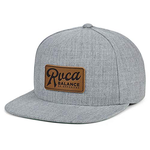 RVCA Strokes Snapback Hat Grey 1SZ