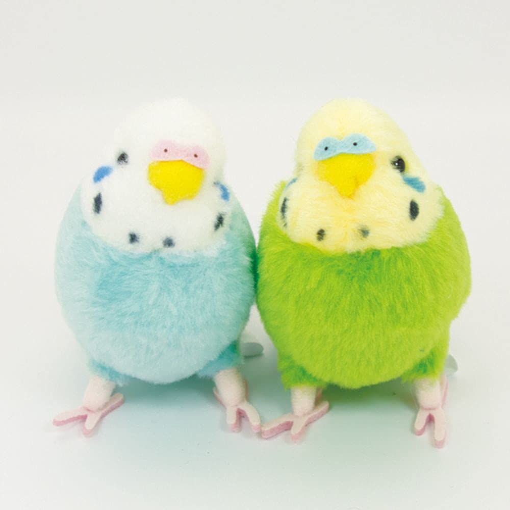 鳥ぬいぐるみ Amazon.co.jp: 吉徳 ことりのね セキセイインコ ブルー 180090