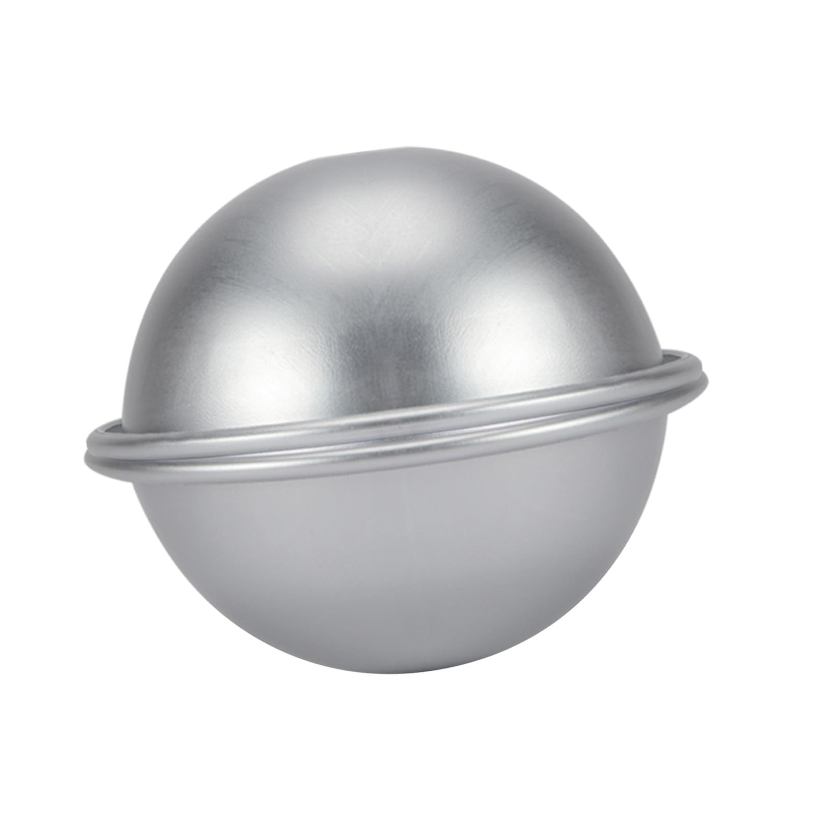 Haofy 2 moldes semiesféricos de 10 cm para tartas de aluminio, para tartas de cumpleaños
