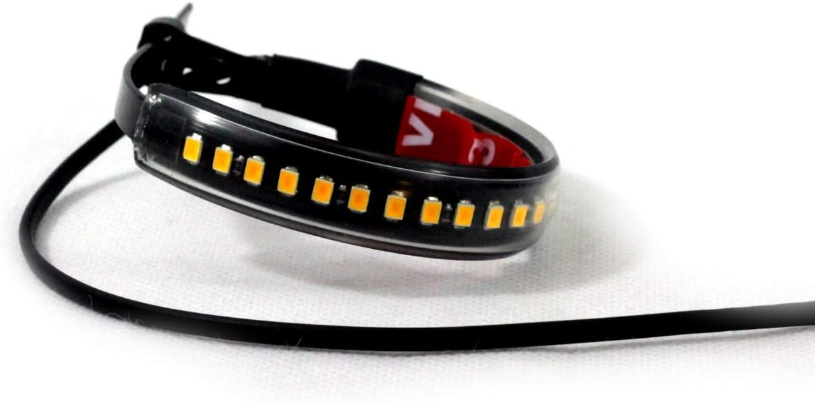 Eagle Lights Fork Turn Signals Wrap Around Turn Signals - Black