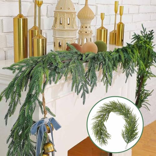 Christmas Norfolk Pine Garland - Image 3