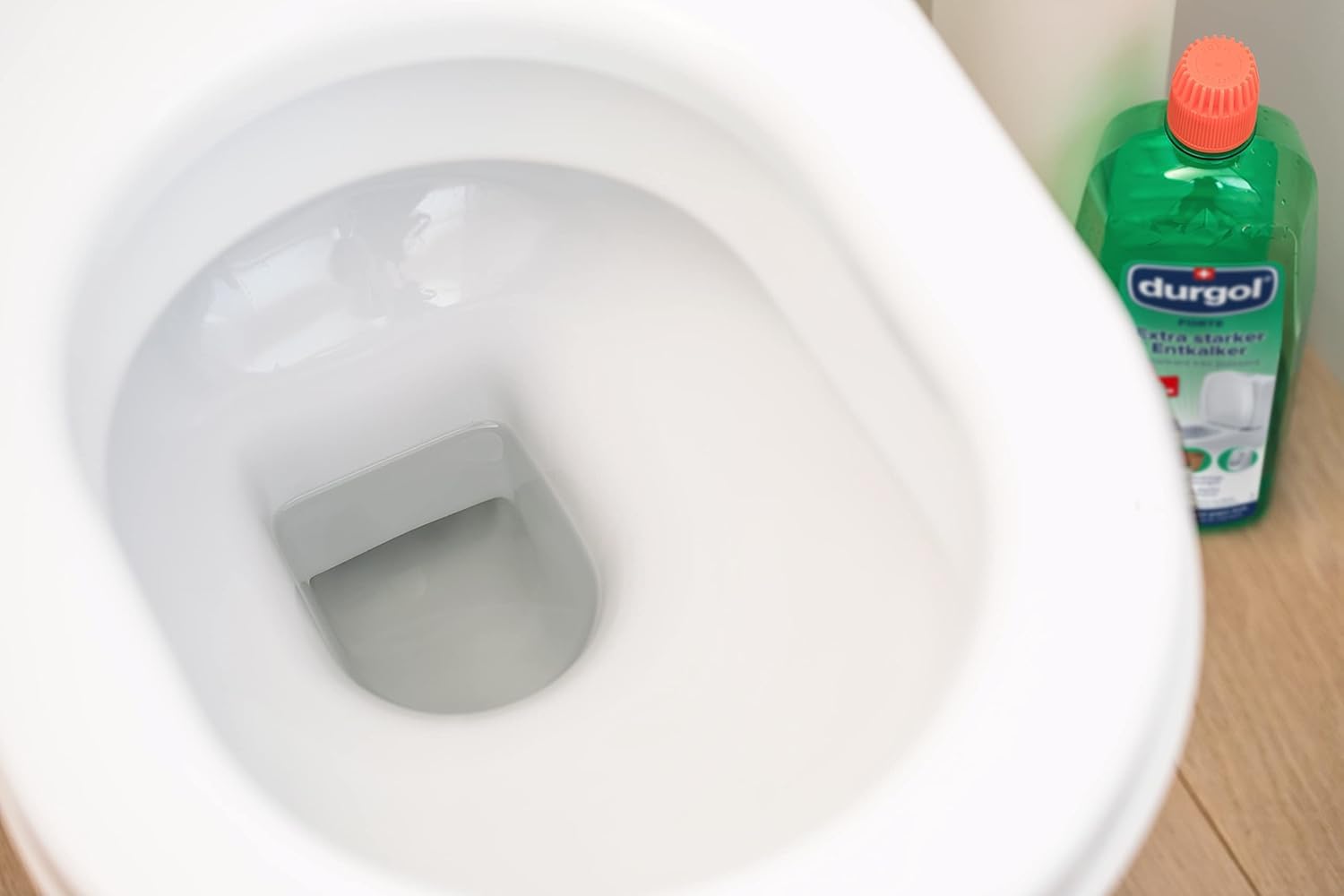 durgol Forte extra starker Entkalker für Urinstein & Kalk (2x1000ml) - Urinsteinentferner & Kalkentferner für WC, Dusche, Spülkasten - Spezial Profi Kalkreiniger flüssig - Kalkstein Reiniger Toilette