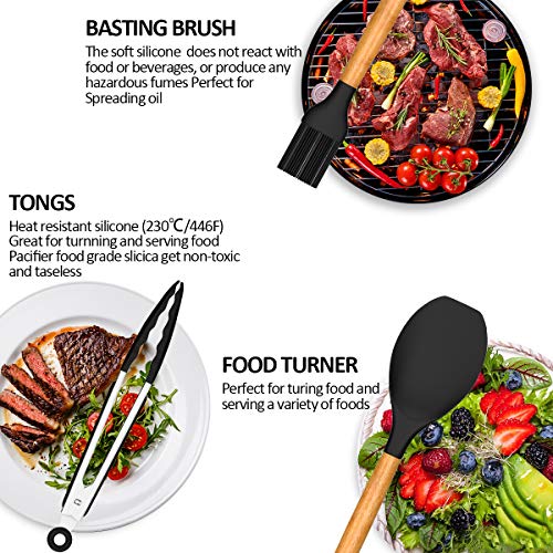 Umite Chef 24-Piece Silicone Utensils Set - Image 4